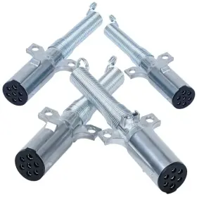 Wtsb-7ws-4 Wtsb Trailer-side 7-way Trailer Plug 7 Way Round 4 Pcs Wtsb-7ws-4 Wtsb Trailer-side 7-way Trailer Plug 7 Way Round 4 Pcs