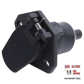 Wtsb Wtsb-7ws-n-1 Vehicle-side 7-pin Trailer Wiring Harness Socket 7-way 7-hole Wire Nylon