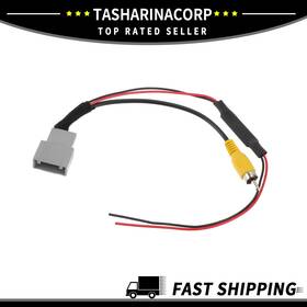 X Autohaux 632702474829 Rear View Camera Adapter Wire Harness Cable For Honda Crv 13-15 Rca