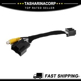 X Autohaux 641832471264 Rear View Camera Adapter Wire Harness Cable For Chevrolet Explorer 2016-19 Rca
