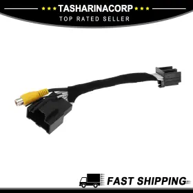 X Autohaux 641832471264 Rear View Camera Adapter Wire Harness Cable For Chevrolet Explorer 2016-19 Rca