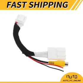 X Autohaux 641832471516 Rear View Camera Adapter Wire Harness Cable For Toyota Camry 2012-2014 Rca New