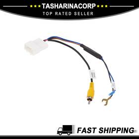 X Autohaux 683007444239 Rear View Camera Adapter Wire Harness Cable For Hyundai Kia 1 Pc Rca 5 Pin