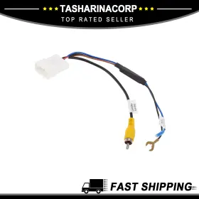 X Autohaux 683007444239 Rear View Camera Adapter Wire Harness Cable For Hyundai Kia 1 Pc Rca 5 Pin