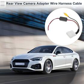 X Autohaux 683867151339 Rear View Camera Adapter Wire Harness Cable For Nissan Rogue 2011-2013 Rca Black
