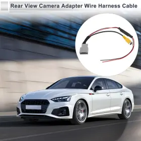 X Autohaux 683867151384 Rear View Camera Adapter Wire Harness Cable For Honda Crv 2013-2015 Rca Black