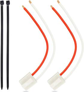 Xislet Auto Parts 713440558016 Alternator Pigtail Connector Replacement Compatible With 72-88 Cars Trucks 10