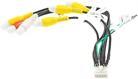 Dnx891hd Xtenzi 4874212 14pin Av Rca Harness Cord Assembly For Jvc Kenwood Dnx890hd