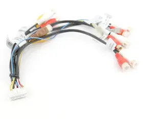 X9115bt Xtenzi 610708206989 Pioneer Rca Sub Harness Cord Assembly With Avic X910 X710 X7010 Cdp11
