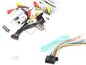 Xtenzi Xt3310 Car Audio 2 Pcs Cable Set Rca And Wire Harness With Pioneer Avh-w4400n