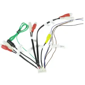 Ilxw670 Xtenzi Xt91922 Rca Harness Cord For Alpine Front Rear Sub-w Cam Aux In