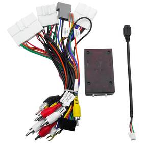 Xtrons Ak/pst19xtn/isonavi Car Stereo Wiring Harness Radio Wire Power Cable With Canbus Fit For