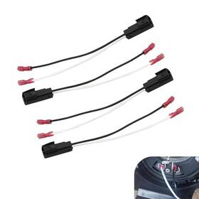 Yidcidu Yidlbx2080bl- 4pcs Car Speaker Wiring Harness Front Rear Door Adapter Connector