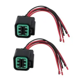 Pb65-0607 Yinettech 003b-vg Pcs 6-pin Car Headlight Connector Harness Plug Compatible With Kia 2