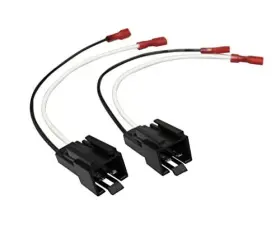 72-6512 Yongjiangxia 768067243890 Wire Harness For Metra 2-pin Speaker Connector Chrysler 2 Pieces