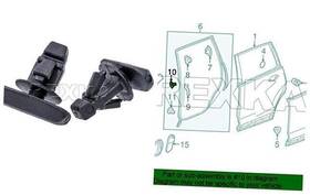 Yongtao Yt1490 30pcs Door Weatherstrip Retainer Clip Compatible With Honda Acura 90565-tz5