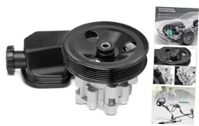 Yhtpsp0348 Ytautoparts Power Steering Pump With Pulley And Reservoir Replacement For Dodge Dakota 2005