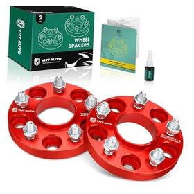 Ytautoparts Yhtwsp0186 5x4.5 Hub Centric Wheel Spacers 20mm Fits Nissan And Infiniti 2 Pcs Red