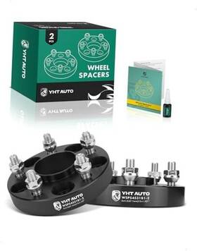Ytautoparts Yhtwsp0434 5x4.5 Hubcentric Wheel Spacers 1 Inch Fits Ford Hyundai Thickness 2 Pcs
