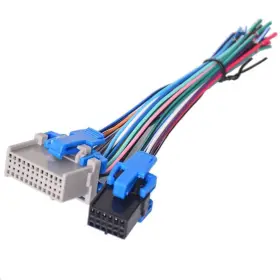 Yuacdky 768477945117 Radio Wiring Harness For Gm Gmc Silverado Buick Cadillac Pontiac 2002-2007