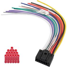 Zenoruslky 020lkyus 16 Pin Android Radio Harness Adapter Universal 16pin Iso Stereo Wi