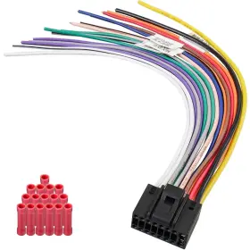 020lkyus Zenoruslky 16 Pin Android Radio Harness Adapter Universal 16pin Iso Stereo Wi