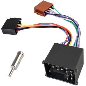 Zenoruslky 090lkyus Iso Radio Wiring Harness Adapter For Bmw E30 E32 E36 E39 E38 E46 Z3 17pin Kit
