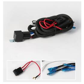 Znakeauto 5181145 12v Horn Wiring Harness Relay Kit Compatible With Car Truck Grille Mount Blas