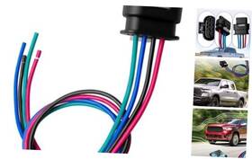 Zon Mechanic Dh736bknx89 Ulzozn Connector Plug Pigtail Harness Fit For Ram 1500 2019-2024 Active Air