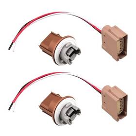 Zyloplinx Zylotxplinx126 2 Pcs Turn Signal Socket And Pigtail Connector With Wire Harness Compatible