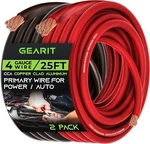 Gearit 4 Gauge Wire (25FT Each- Black/red Each, New. Price: $52.84.