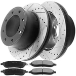 340MM Rear Disc Brake Rotors Ceramic Pads Ford F-250 F-350 Super Duty New. Price: $144.54.