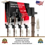 Ignition Coils & Iridium Spark Plugs Kit For Lincoln Navigator 2008-2014 New. Price: $60.99.