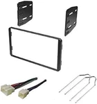 Asc Car Stereo Install Dash Kit, Wire Harness, And Tool For Double Din Aftermark New. Price: $37.40.