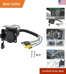 Dual-output 4-WAY Flat To 7-WAY Rv Trailer Wiring Adapter Easy Install Kit New. Price: $44.99.