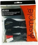 Pac Isimple IS335 Dash Panel Mount 3.5, To And Rca Audio Cables New. Price: $14.62.