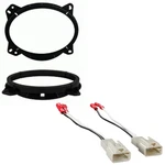 Metra 82-8146 6" 9" Front Speaker Adapter For Select Lexus And Toyota Vehicles New. Price: $53.99.