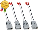 72-7800 Pairs (4 Pack) Car Speaker Connector Harnesses For With 1990-UP Honda New. Price: $14.23.
