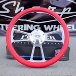 1974 1994 Chevy C/k Series Pick-up Truck Red Steering Wheel + Billet Adapter New. Price: $222.06.