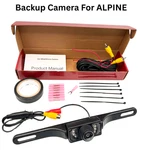 Rear View Backup Plate Camera Alpine IVA-W203 IVAW203 Install Kit New. Price: $36.90.