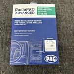 Pac TY1A-RS Advance Radio Replacement Interface For 2003-2019 Toyota/scion W/swc New. Price: $199.00.
