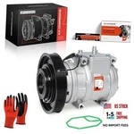Air Conditioner Compressor With A/c Clutch Compatible Honda Accord New. Price: $220.98.