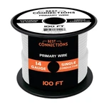 Best Connections Automotive Primary Wire - 100FT (various 14 Gauge, White New. Price: $40.19.