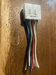 Metra 70-8901 Aftermarket Radio Wiring Harness Plug New. Price: $7.50.