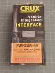 Crux Radio Replacement W/swc Retention For Gm Lan 29 Bit Vehicles New. Price: $107.52.