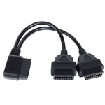 Right Angle OBD2 Splitter Y Cable, Obdii 1 To Female Extensio... New. Price: $35.88.
