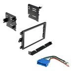 Car Radio Stereo Dash Install Kit With Harness 1990-2012 Gm Buick Cadillac New. Price: $13.99.