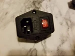 IEC320 10A 120V Inlet Module Plug Fuse Switch Male Power Socket New. Price: $8.00.