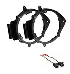 Asc 6+-INCH 6" 6.5" 6.75" Car Speaker Install Adapter Mount Bracket Plates An... New. Price: $34.45.
