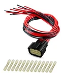 Augrex 12 Pin Halogen Headlights Socket Wiring Harness Connector Pigtail Plug New. Price: $22.67.